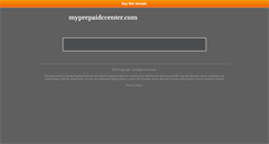 Desktop Screenshot of myprepaidccenter.com